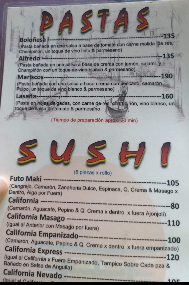 Shokohi Moshi Menu - Image 2